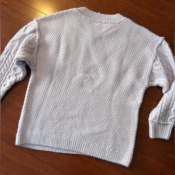 Free People Oversized Cable Knit Sweater - Picture 6 of 8